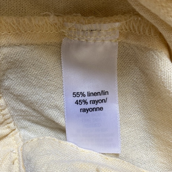 Maurices Butter Yellow Linen Blend Moto Jacket - Picture 6 of 6